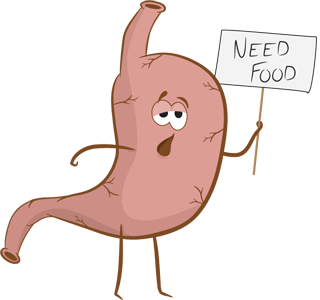 Hunger in a Calorie Deficit: What’s Normal and What’s Not 1 hungry stomach